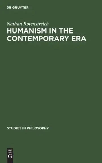 Cover of Humanism in the Contemporary Era