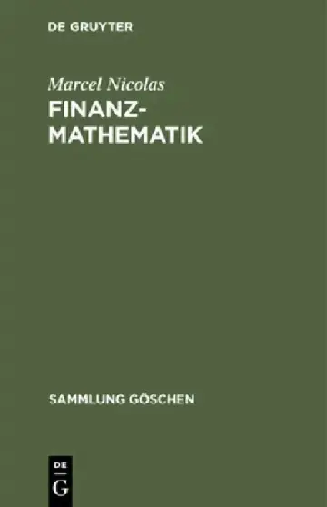 Cover of Finanzmathematik