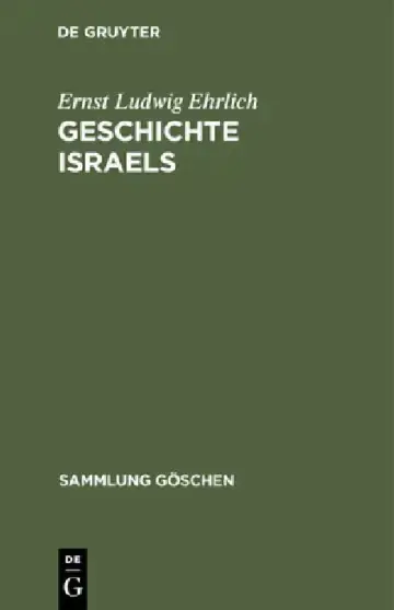 Cover of Geschichte Israels