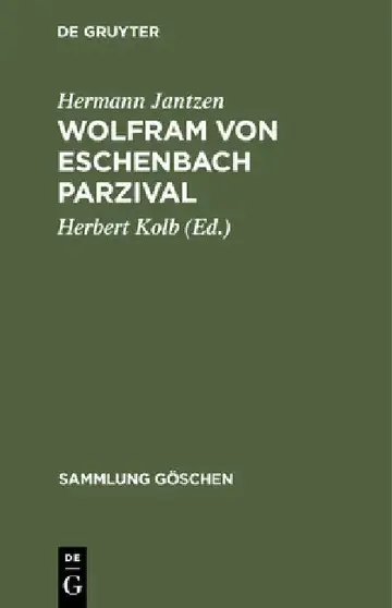 Cover of Wolfram Von Eschenbach Parzival