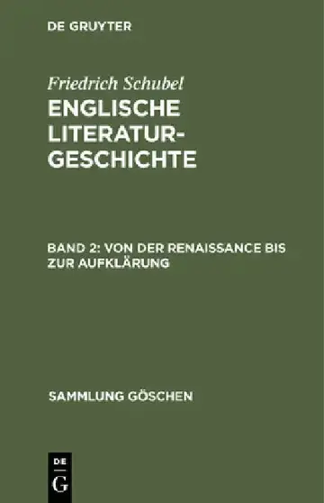 Cover of Von Der Renaissance Bis Zur Aufklärung