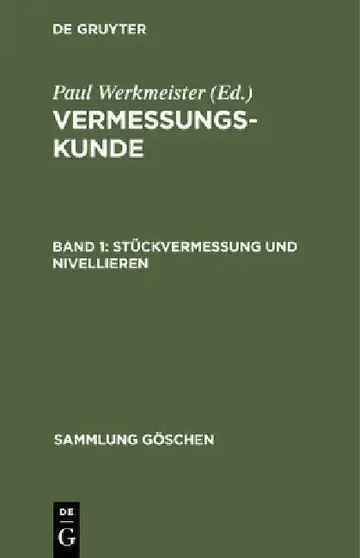 Cover of Stückvermessung Und Nivellieren