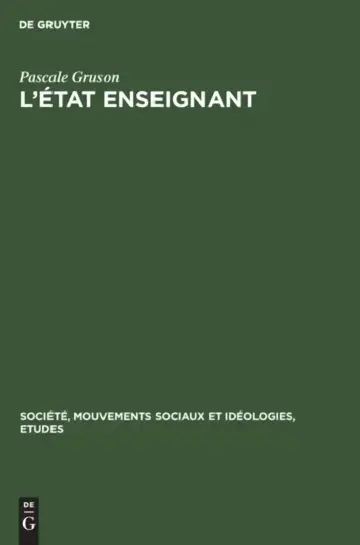 Cover of L'État Enseignant