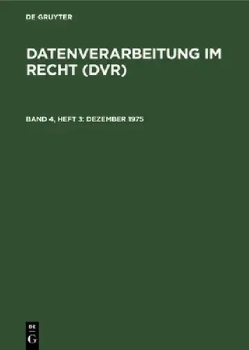 Cover of Dezember 1975