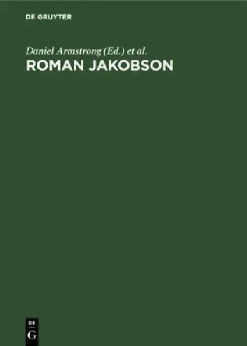 Cover of Roman Jakobson