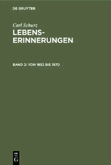 Cover of Von 1852 Bis 1870