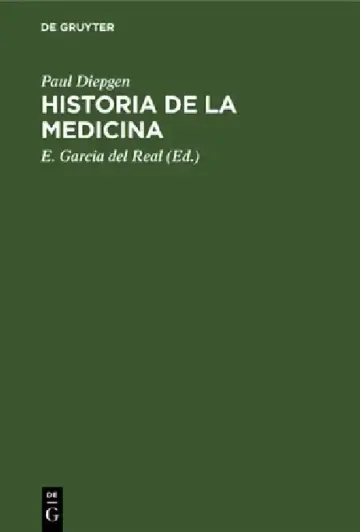 Cover of Historia de la Medicina
