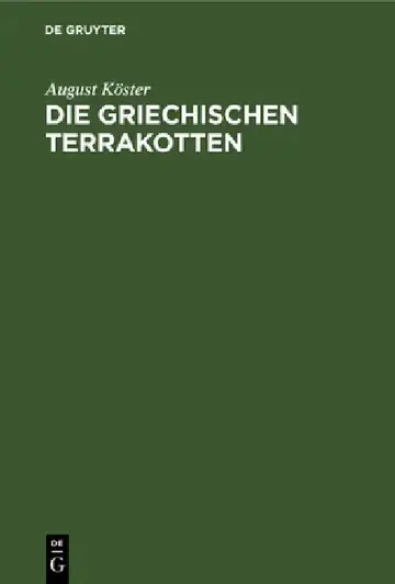 Cover of Die Griechischen Terrakotten