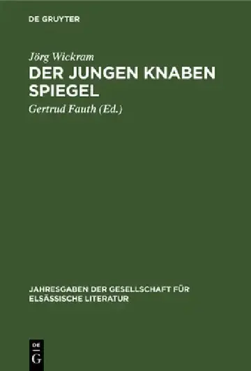 Cover of Der Jungen Knaben Spiegel
