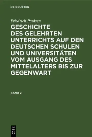 Cover of Friedrich Paulsen