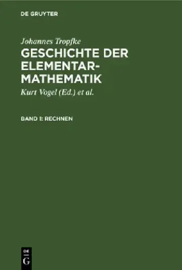 Cover of Rechnen