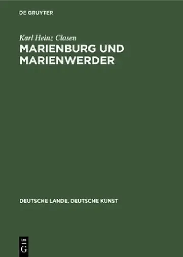 Cover of Marienburg Und Marienwerder
