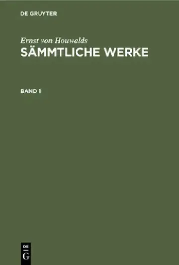 Cover of Ernst Von Houwalds