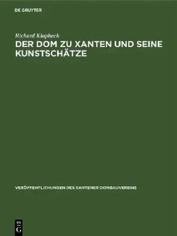 Cover of Der DOM Zu Xanten Und Seine Kunstschätze
