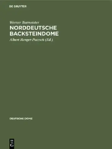 Cover of Norddeutsche Backsteindome