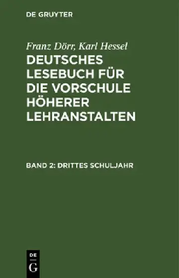 Cover of Drittes Schuljahr