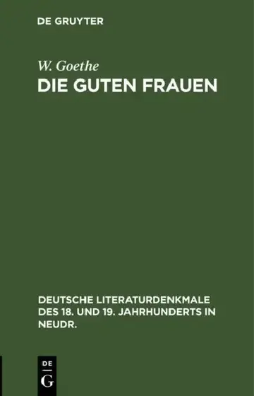 Cover of Die Guten Frauen