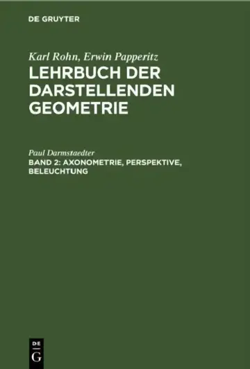 Cover of Axonometrie, Perspektive, Beleuchtung