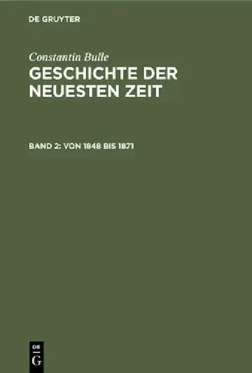 Cover of Von 1848 Bis 1871