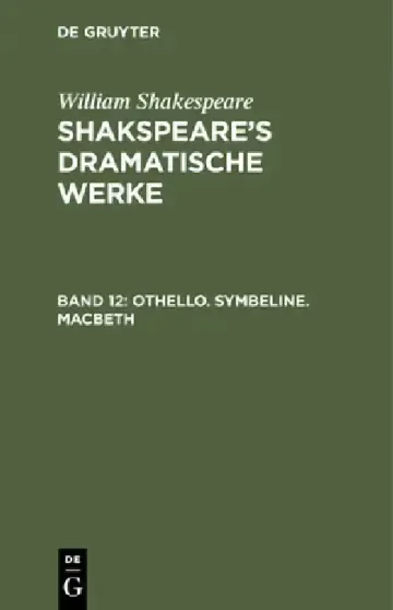 Cover of Othello. Symbeline. Macbeth