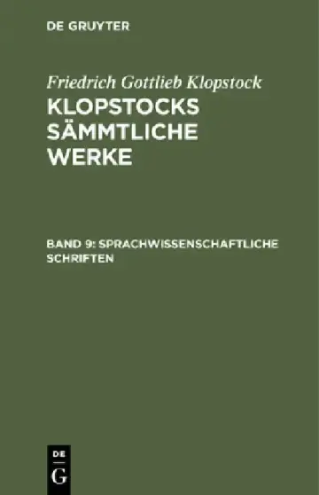 Cover of Sprachwissenschaftliche Schriften