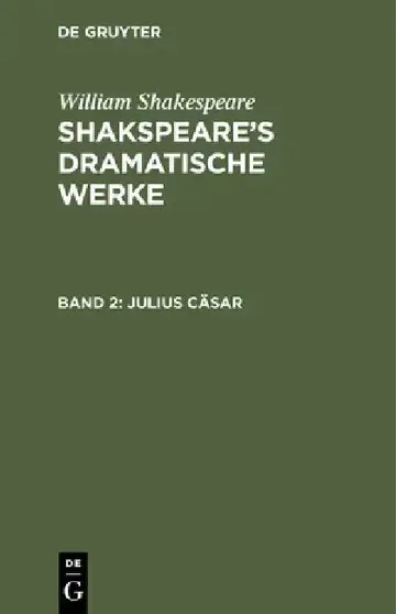 Cover of Julius Cäsar