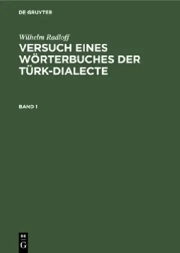 Cover of Wilhelm Radloff