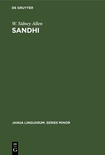 Cover of Sandhi