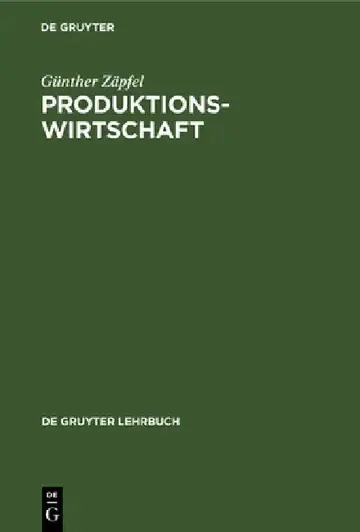 Cover of Produktionswirtschaft