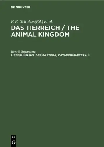 Cover of Dermaptera, Catadermaptera II
