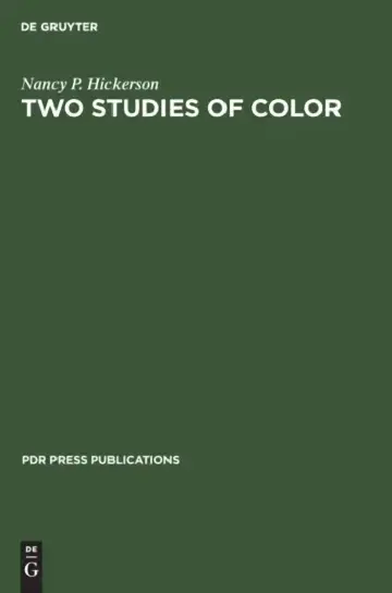 Cover of Two Studies of Color