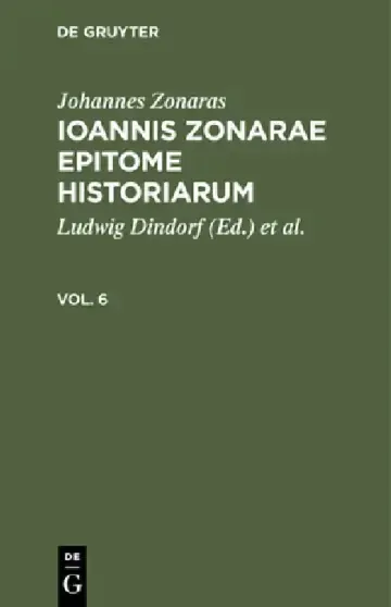 Cover of Johannes Zonaras