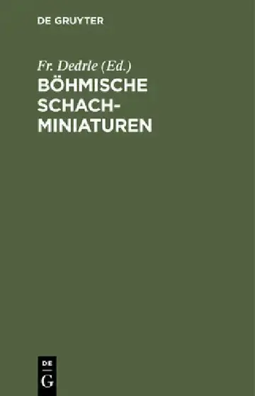 Cover of Böhmische Schachminiaturen