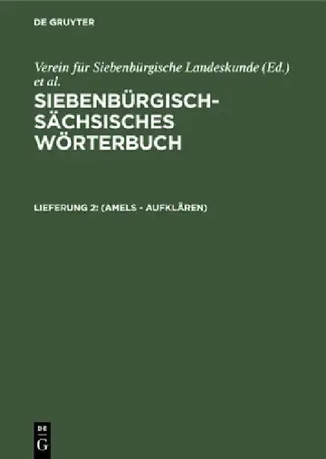 Cover of (Amels - Aufklären)