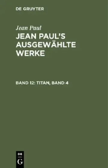 Cover of Titan, Band 4