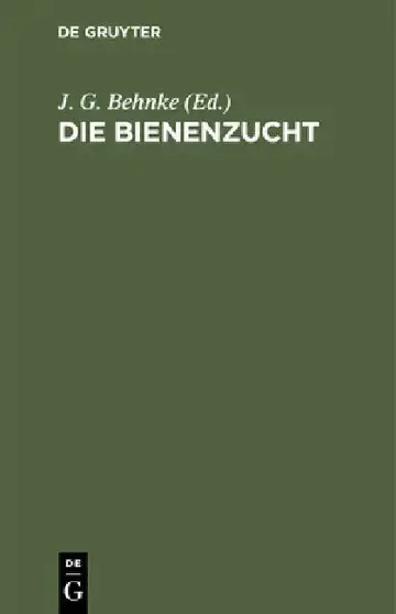 Cover of Die Bienenzucht