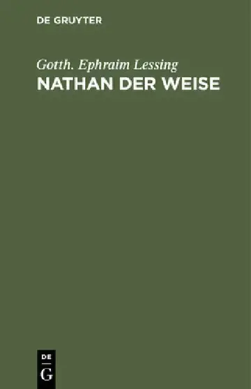 Cover of Nathan Der Weise