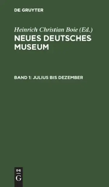 Cover of Julius Bis Dezember