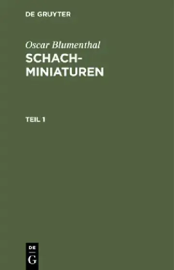 Cover of Oscar Blumenthal
