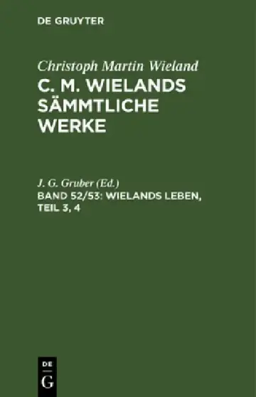 Cover of Wielands Leben, Teil 3, 4