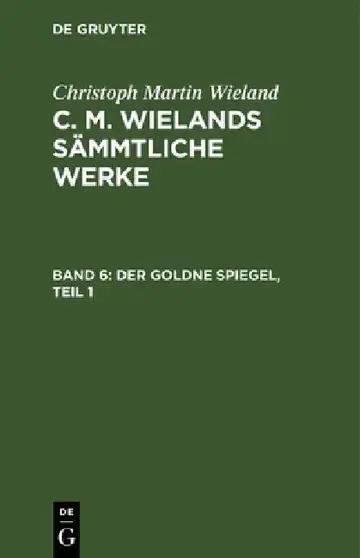 Cover of Der Goldne Spiegel, Teil 1