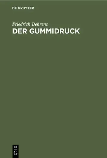 Cover of Der Gummidruck