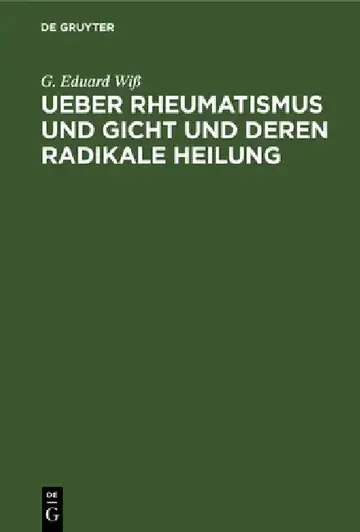 Cover of Ueber Rheumatismus Und Gicht Und Deren Radikale Heilung