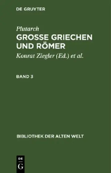 Cover of Plutarch