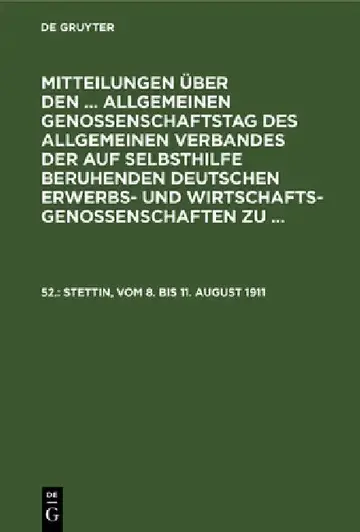 Cover of Stettin, Vom 8. Bis 11. August 1911