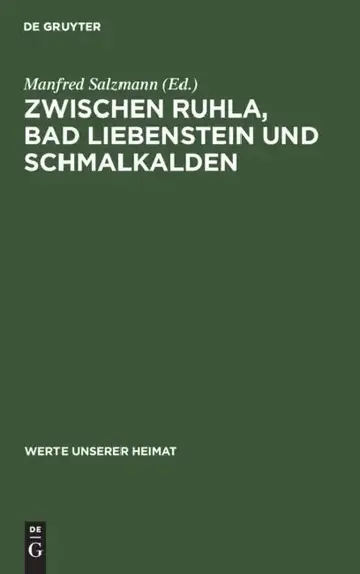 Cover of Zwischen Ruhla, Bad Liebenstein Und Schmalkalden