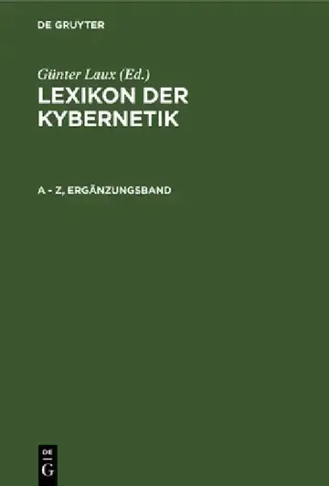 Cover of A - Z, Ergänzungsband