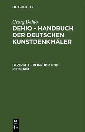 Cover of Bezirke Berlin/DDR Und Potsdam