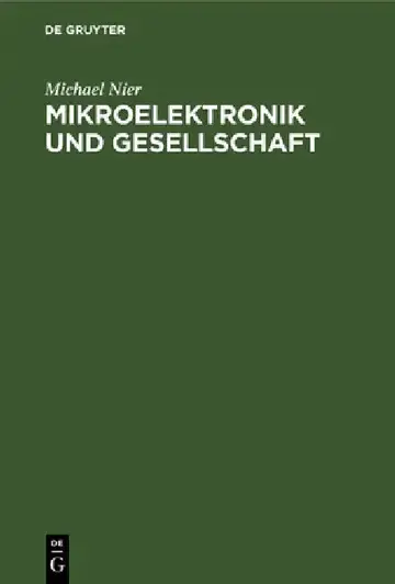 Cover of Mikroelektronik Und Gesellschaft