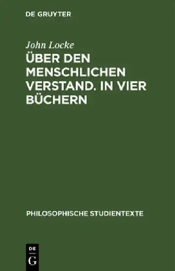 Cover of Über Den Menschlichen Verstand. in Vier Büchern